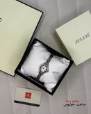 ساعت جولیوس زنانه نگین دار فلزی مدل JA-1410E