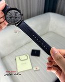 ساعت جولیوس مردانه سه موتور بند چرم مدل JAH-101B