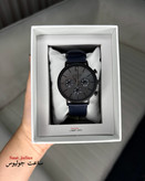 ساعت جولیوس مردانه سه موتور بند چرم مدل JAH-101B