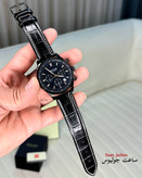 ساعت جولیوس مردانه سه موتور بند چرم مدل JAH-133B