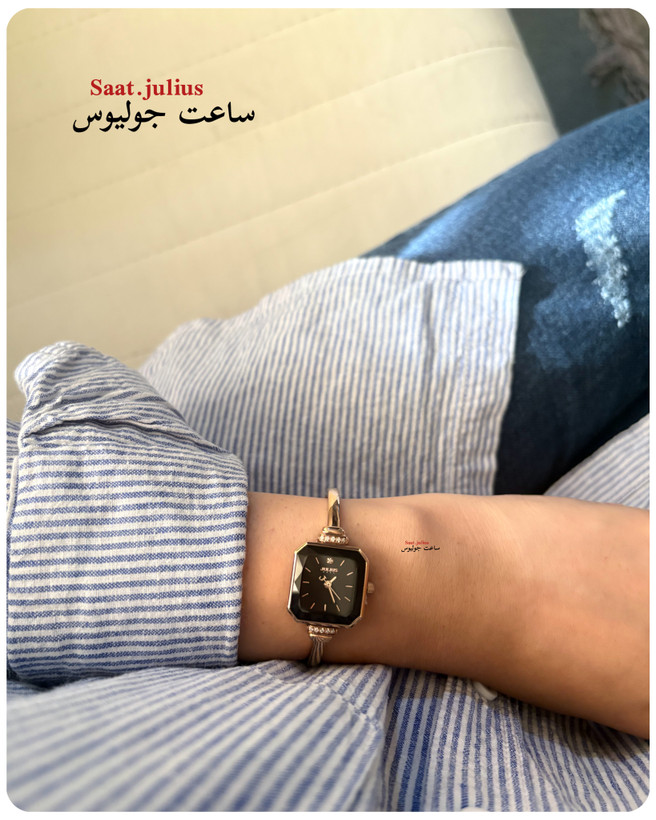 ساعت جولیوس زنانه النگویی فلزی