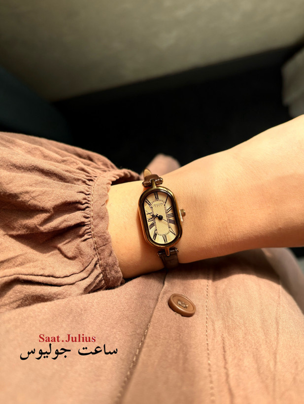 ساعت جولیوس زنانه بند چرم زنانه مدل JA-1432