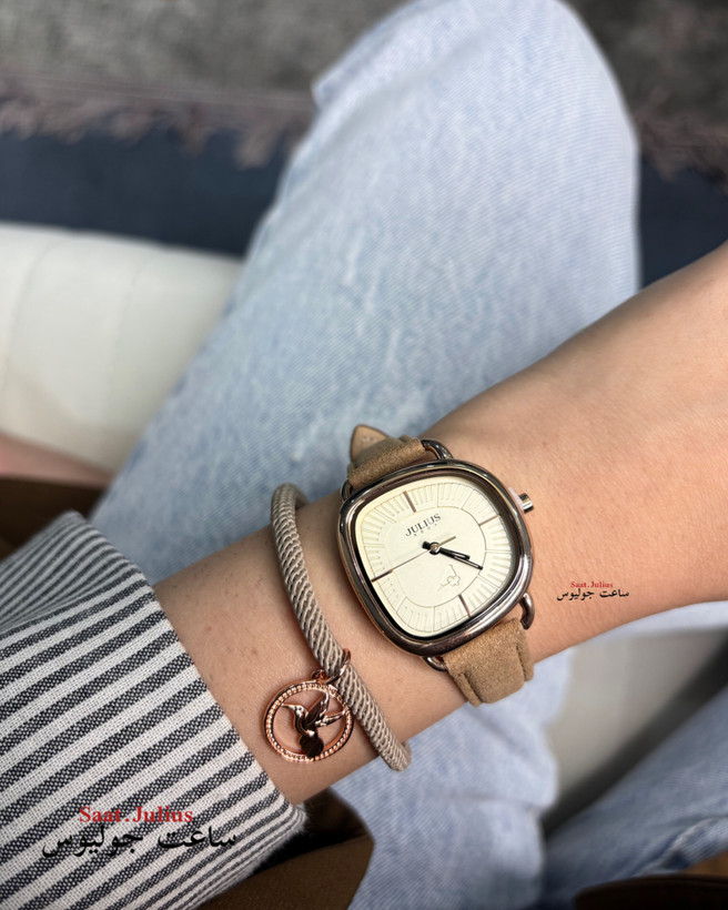 ساعت جولیوس زنانه بند چرم مدل JA1436B