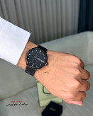 ساعت جولیوس مردانه سه موتور بند حصیری مدل JAH-150B