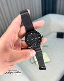 ساعت جولیوس مردانه سه موتور بند حصیری مدل JAH-150B