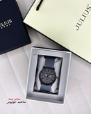 ساعت جولیوس مردانه بند برزنتی مدل JAH-124