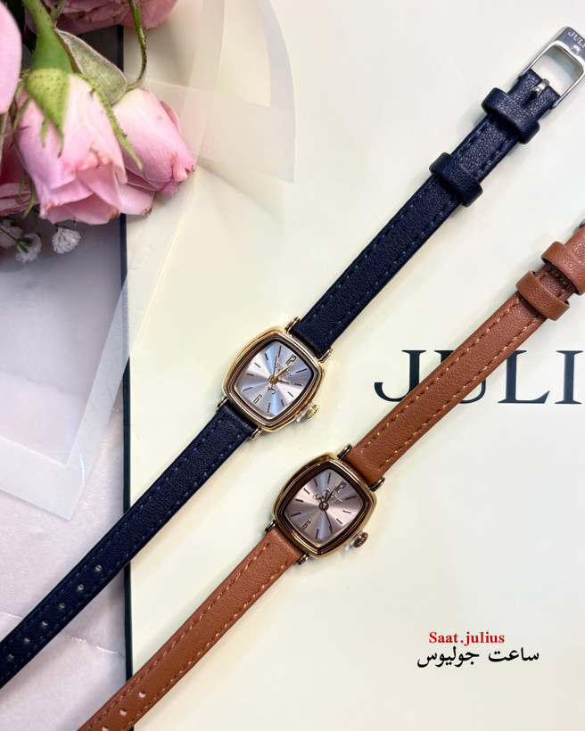 ساعت جولیوس زنانه بند چرم مدل JA-1445