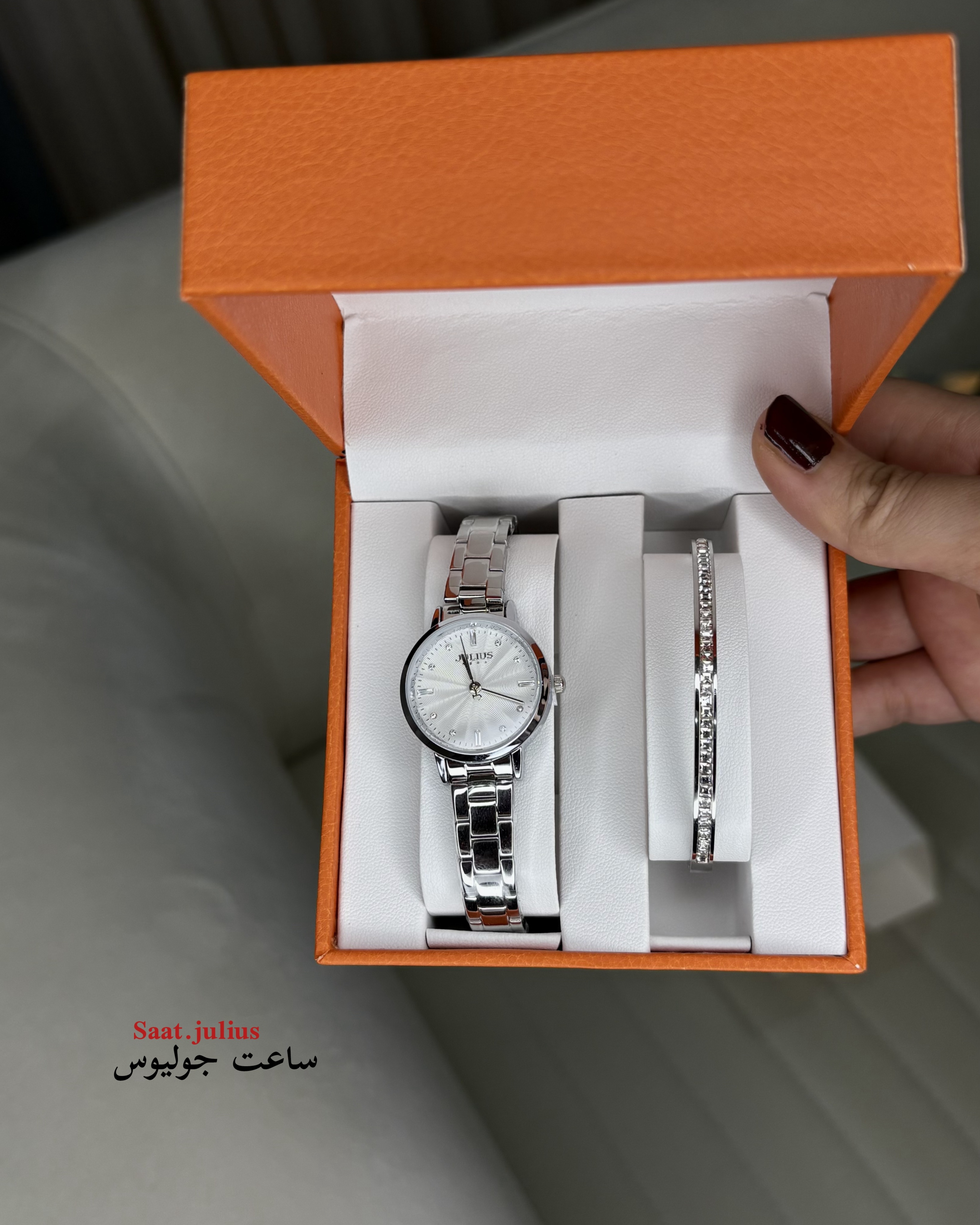 ساعت جولیوس زنانه فلزی مدل JA-1167A