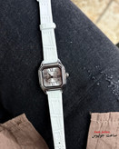 ساعت جولیوس زنانه بند چرم سفید مدل JA-1380A