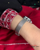 ساعت جولیوس زنانه بند حصیری مدل JA-1063A