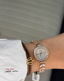 ساعت جولیوس زنانه نگین دار فلزی مدل JA-1435B