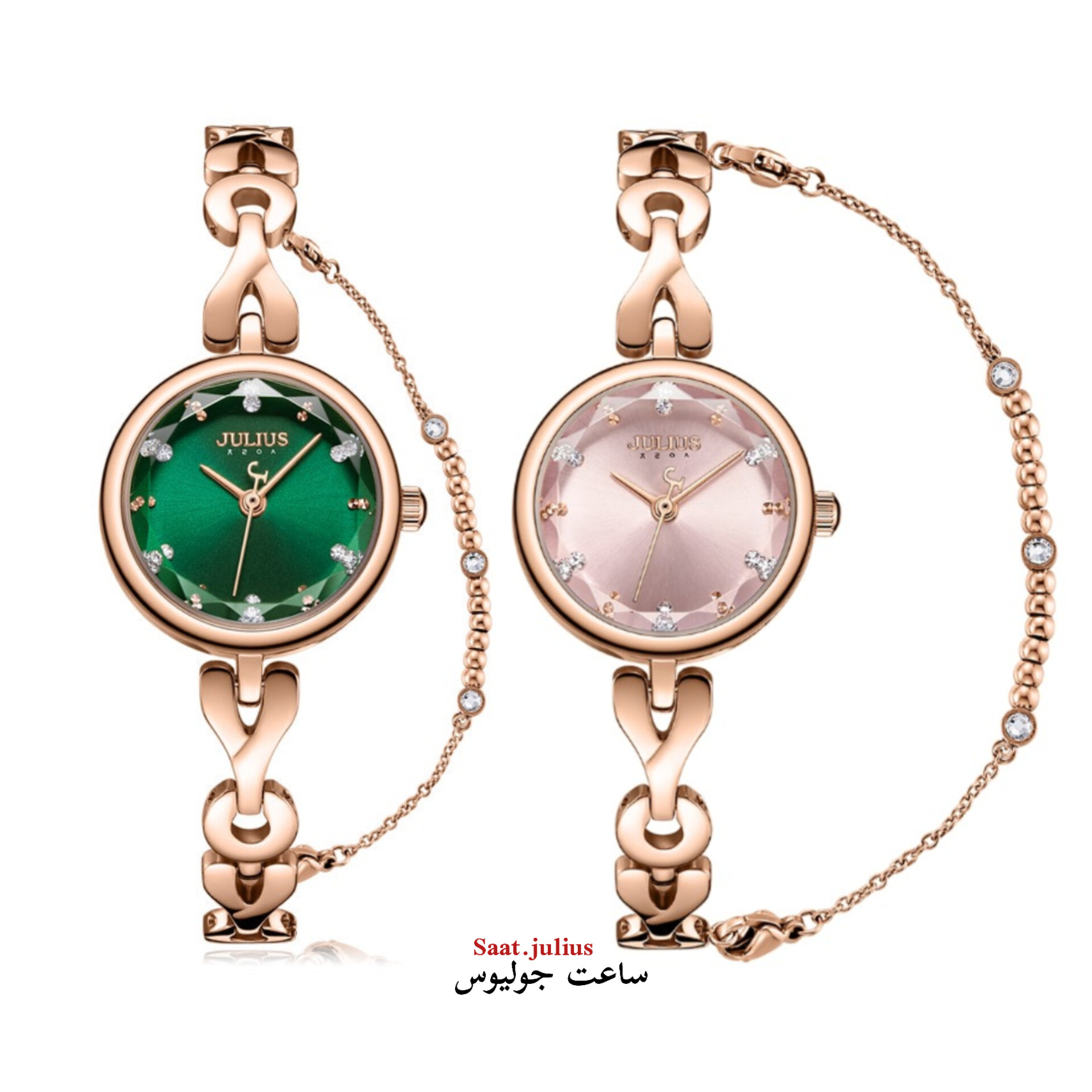 ساعت جولیوس زنانه فلزی مدل JA-1175