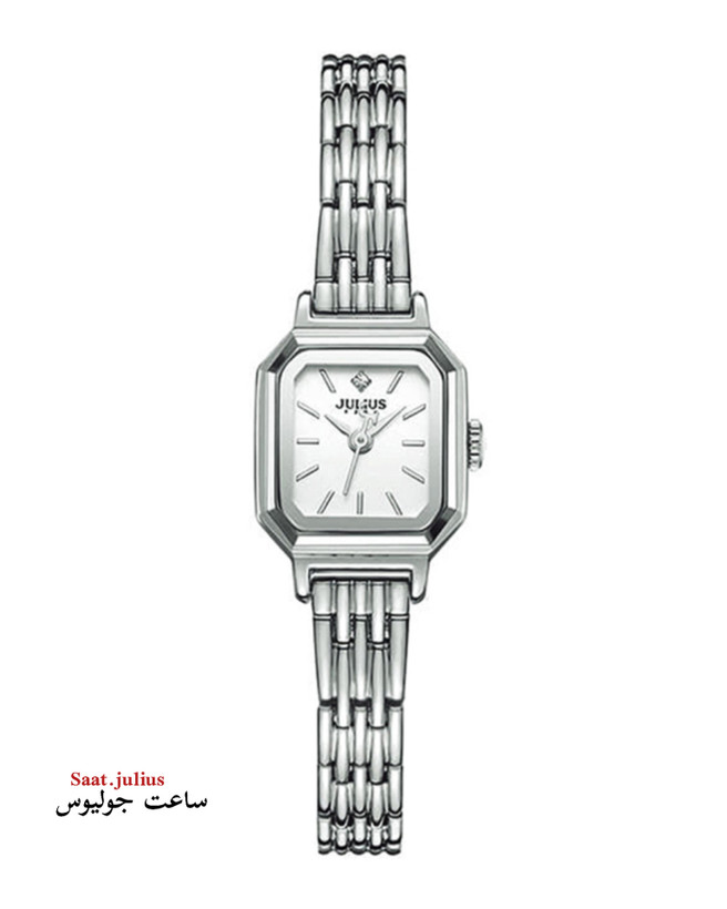 ساعت جولیوس زنانه چهارگوش فلزی مدل JA-1454A