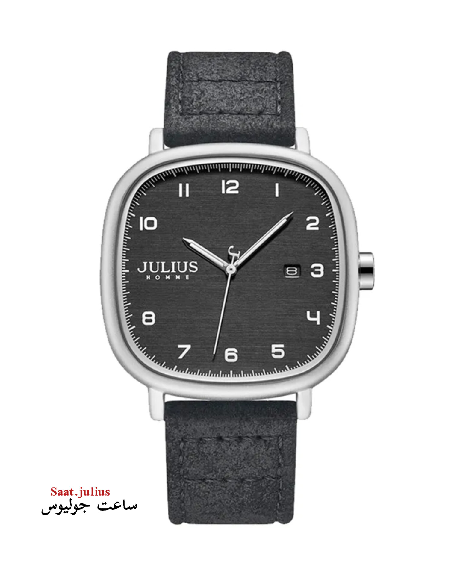 ساعت جولیوس مردانه بند چرم مدل JAH-123A