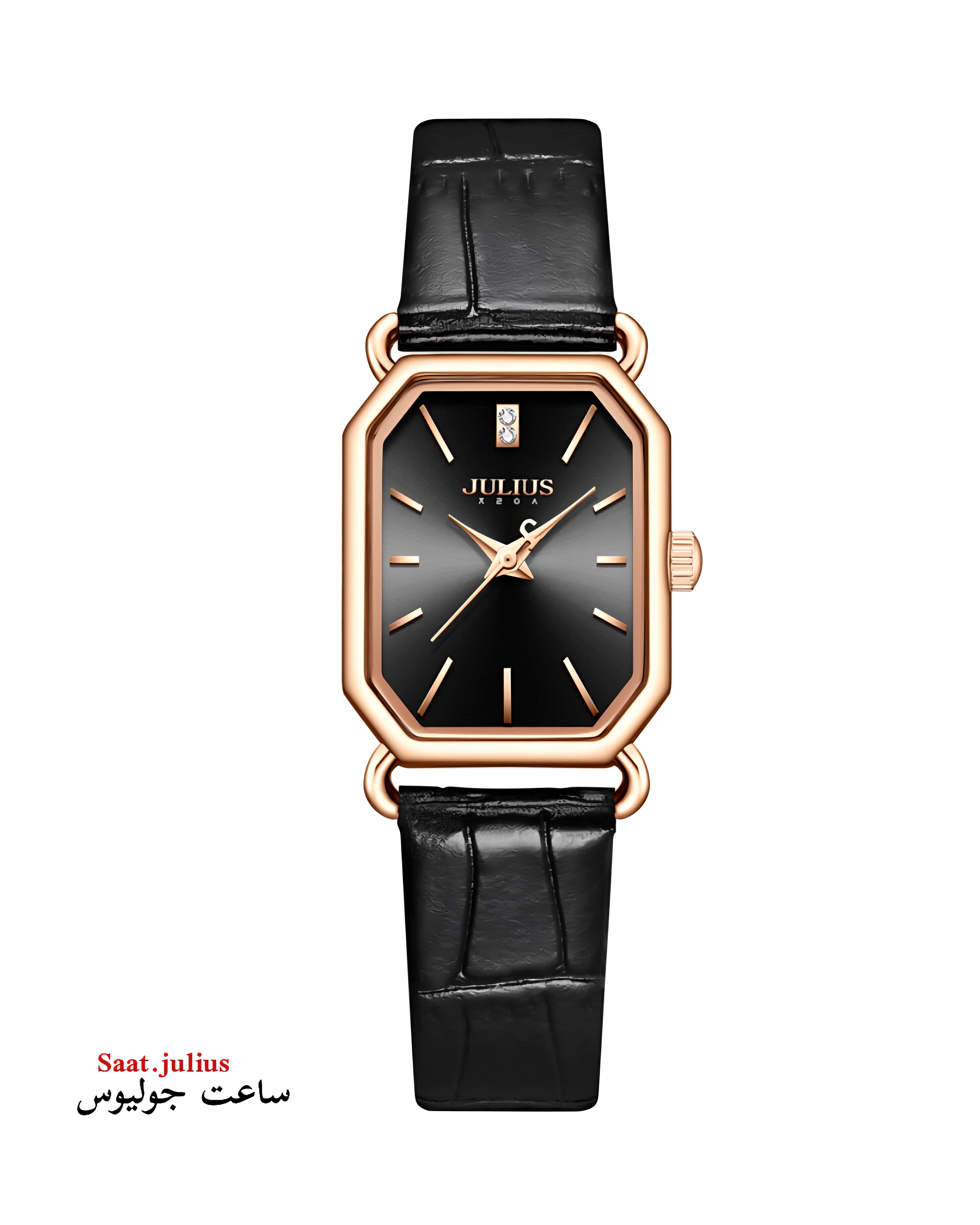 ساعت جولیوس زنانه بند چرم مدل JA-1356D