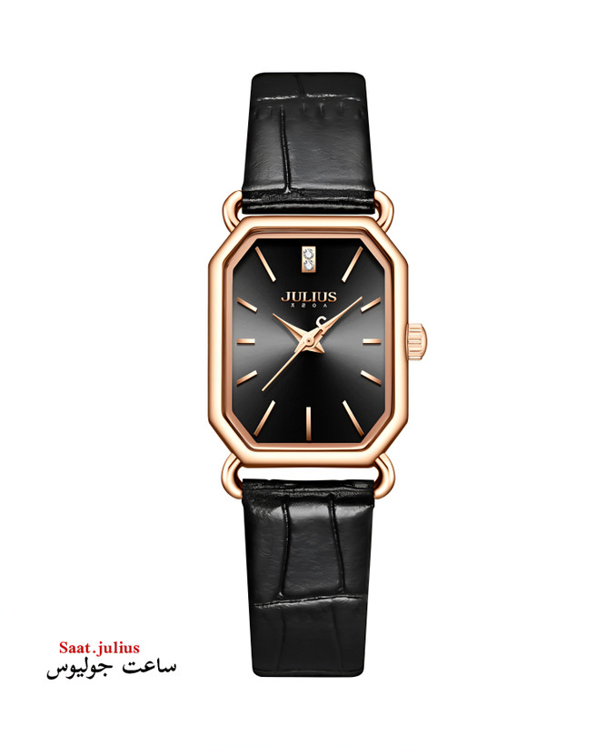 ساعت جولیوس زنانه بند چرم مدل JA-1356D