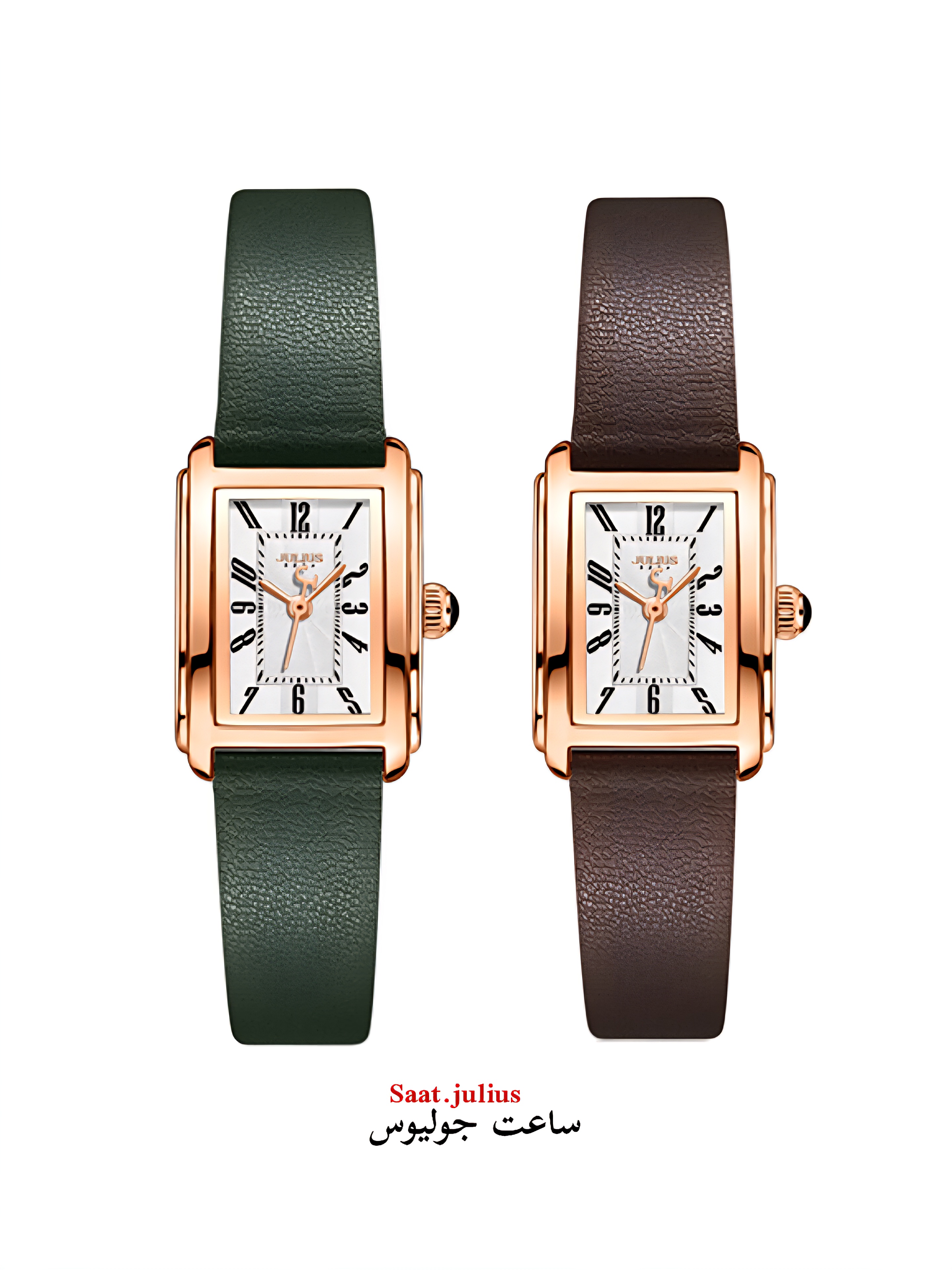ساعت جولیوس زنانه بند چرم مدل JA-1457