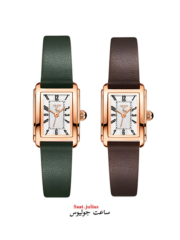 ساعت جولیوس زنانه بند چرم مدل JA-1457