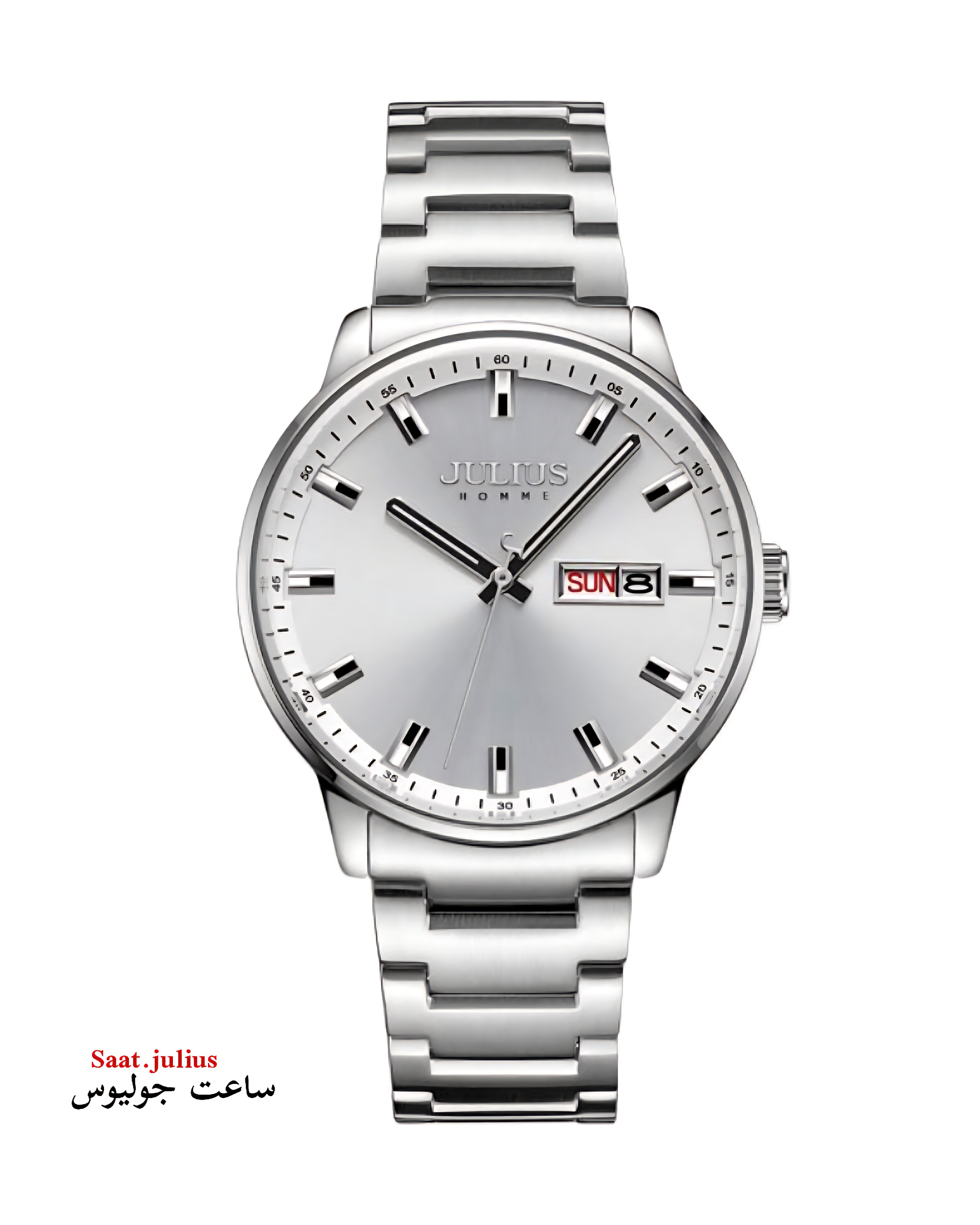 ساعت مردانه جولیوس فلزی مدل JAH-114A
