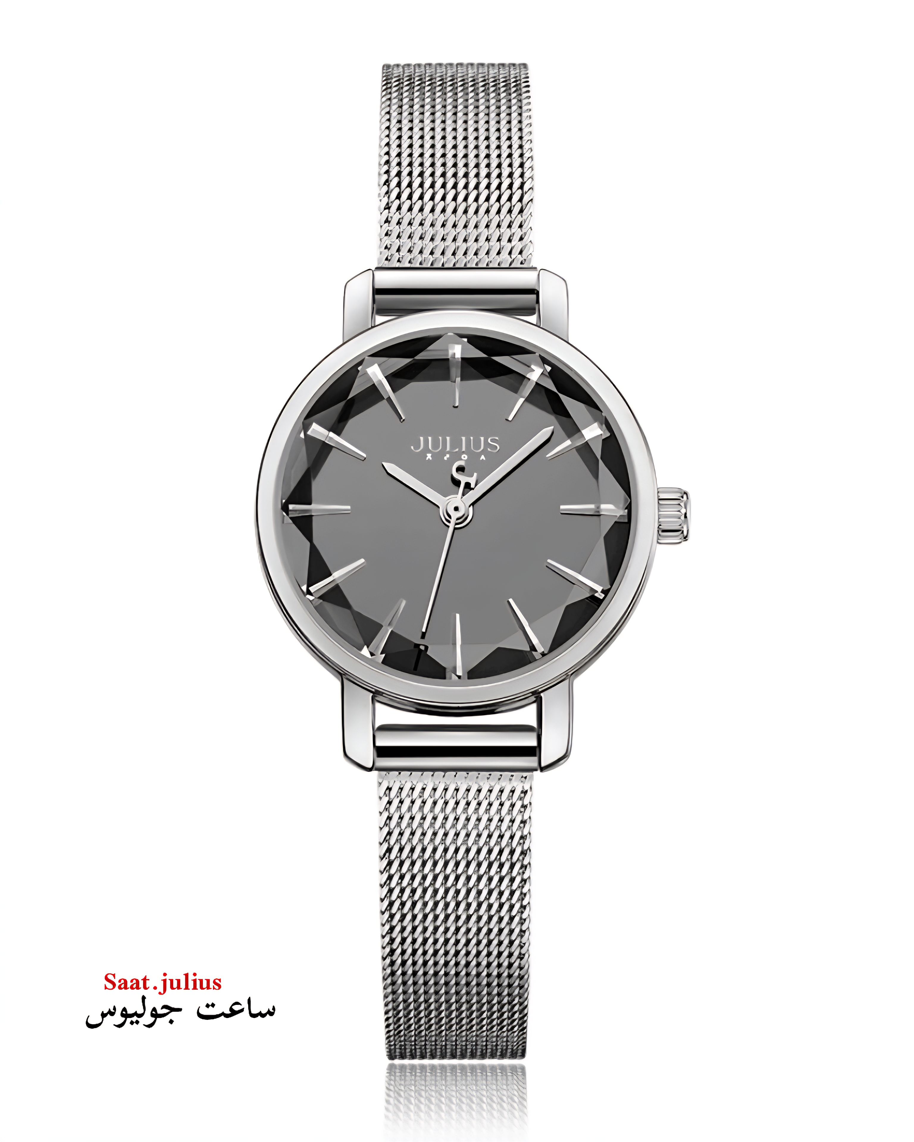 ساعت جولیوس زنانه بند حصیری مدل JA-1063A