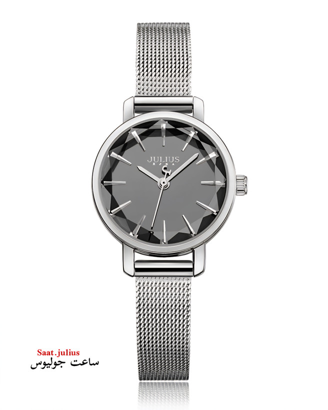 ساعت جولیوس زنانه بند حصیری مدل JA-1063A