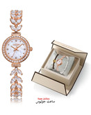 ساعت جولیوس زنانه نگین دار فلزی مدل JA-1435B