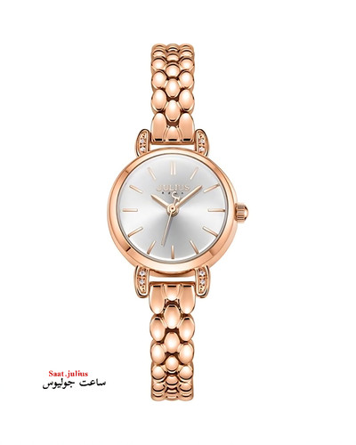 ساعت جولیوس زنانه نگین دار فلزی مدل JA-1363B