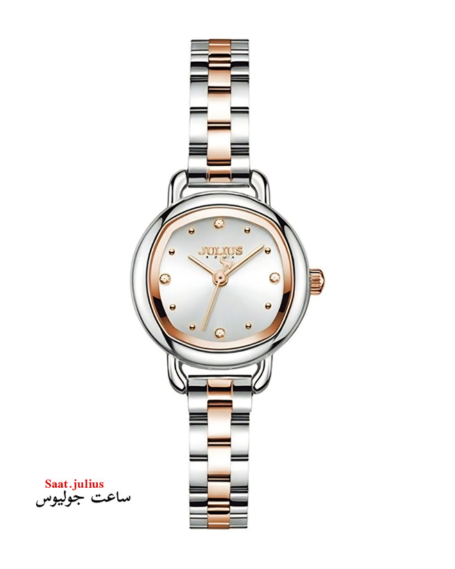 ساعت جولیوس زنانه چهارگوش فلزی مدل JA-1412F