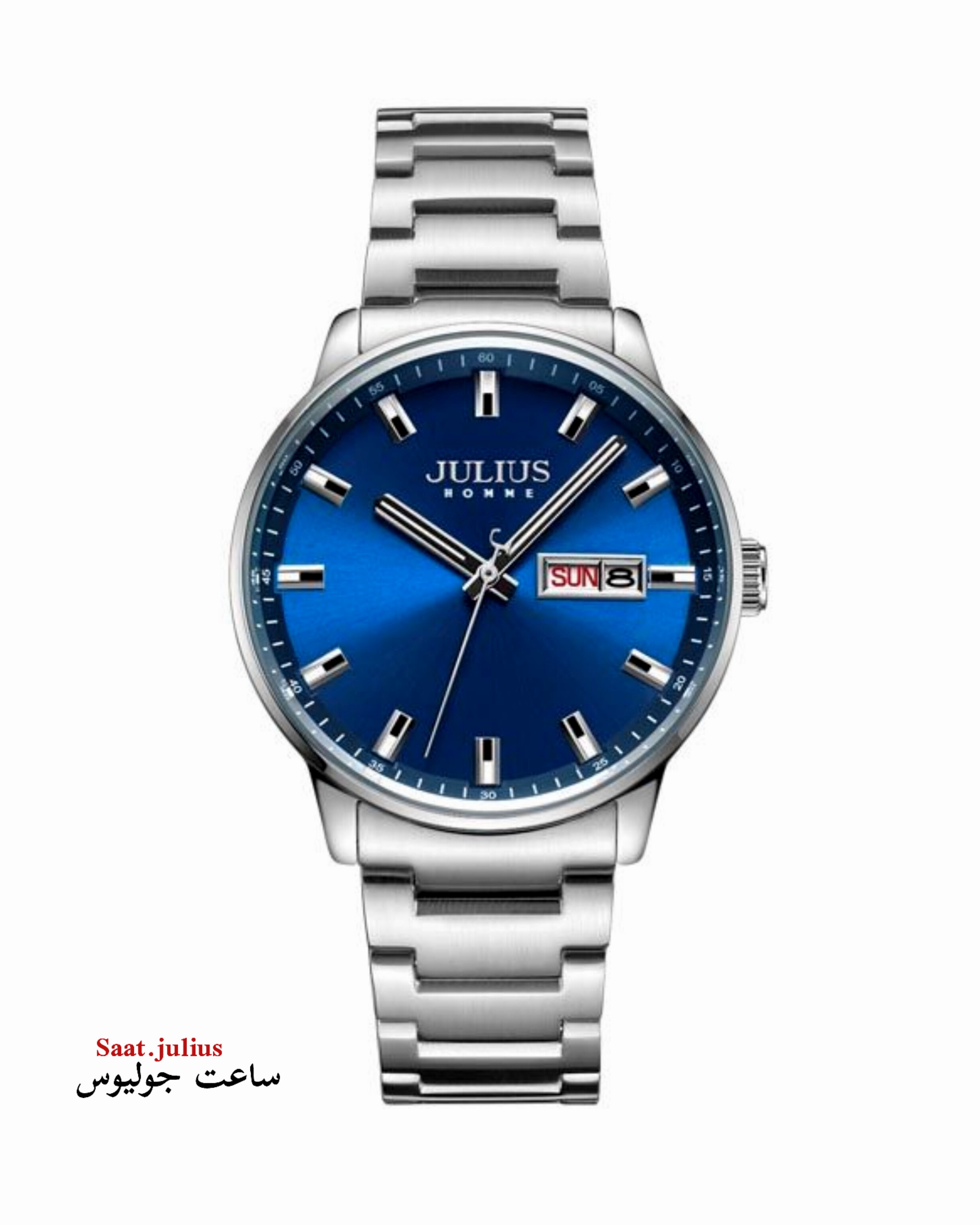 ساعت مردانه جولیوس کلاسیک فلزی مدل JAH-114B