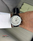 ساعت جولیوس مردانه بند چرم سه موتور مدل JAH-133A