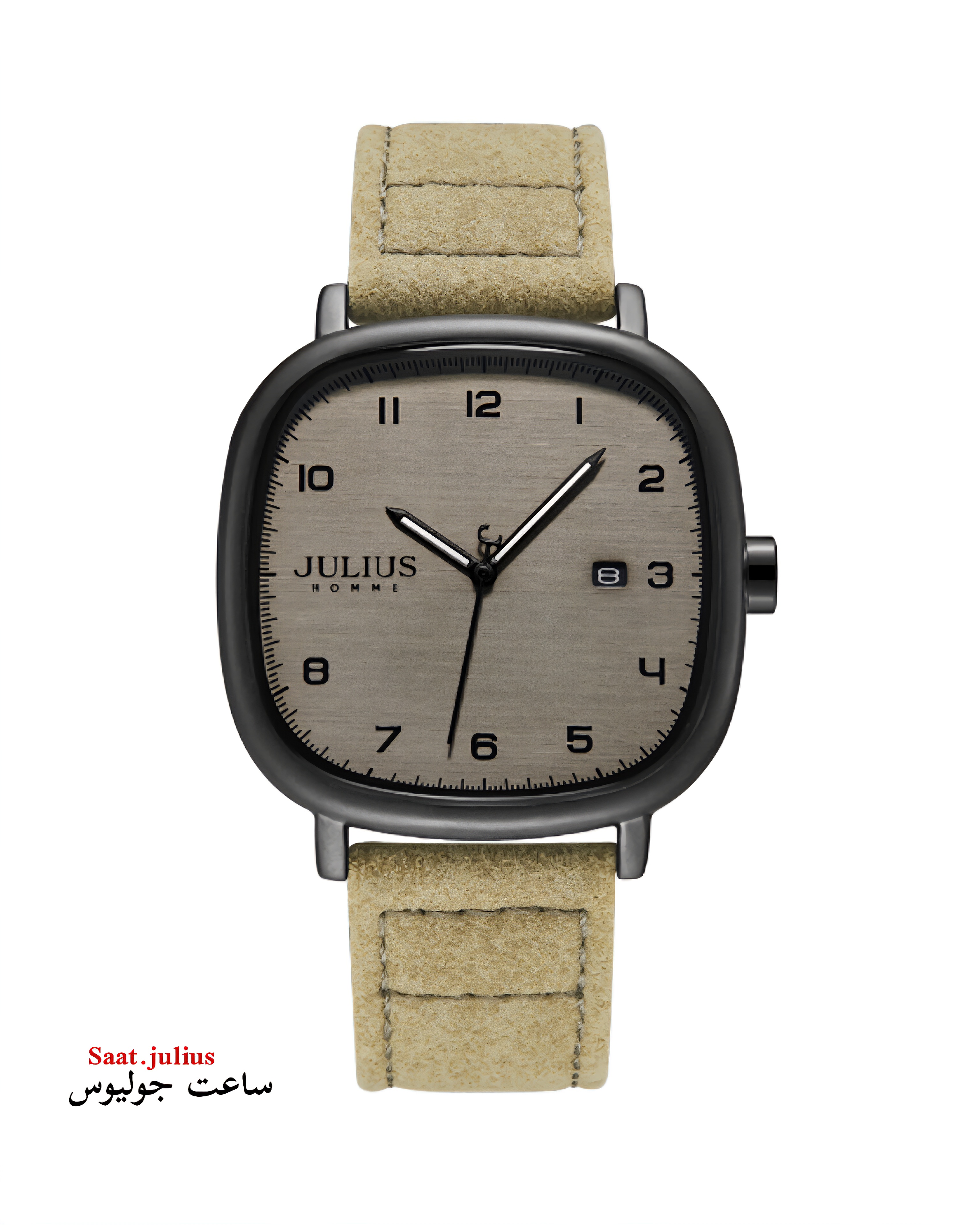 ساعت جولیوس مردانه بند جیر مدل JAH-123B