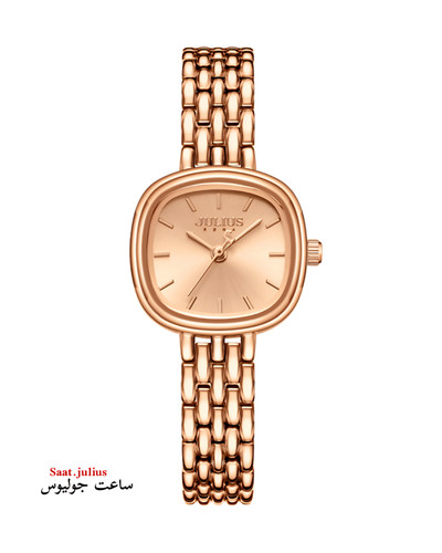 ساعت جولیوس زنانه فلزی چهارگوش مدل JA-1332A