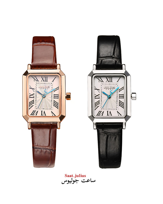 ساعت جولیوس زنانه بند چرم مدل JA-1286B
