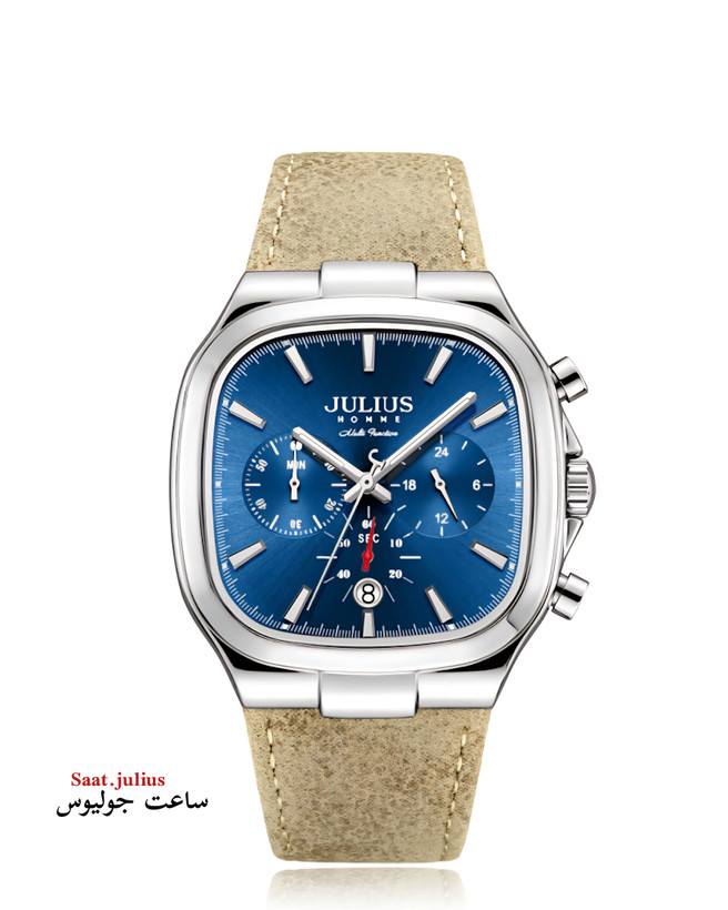 ساعت مردانه جولیوس بند جیر مدل JAH-151C