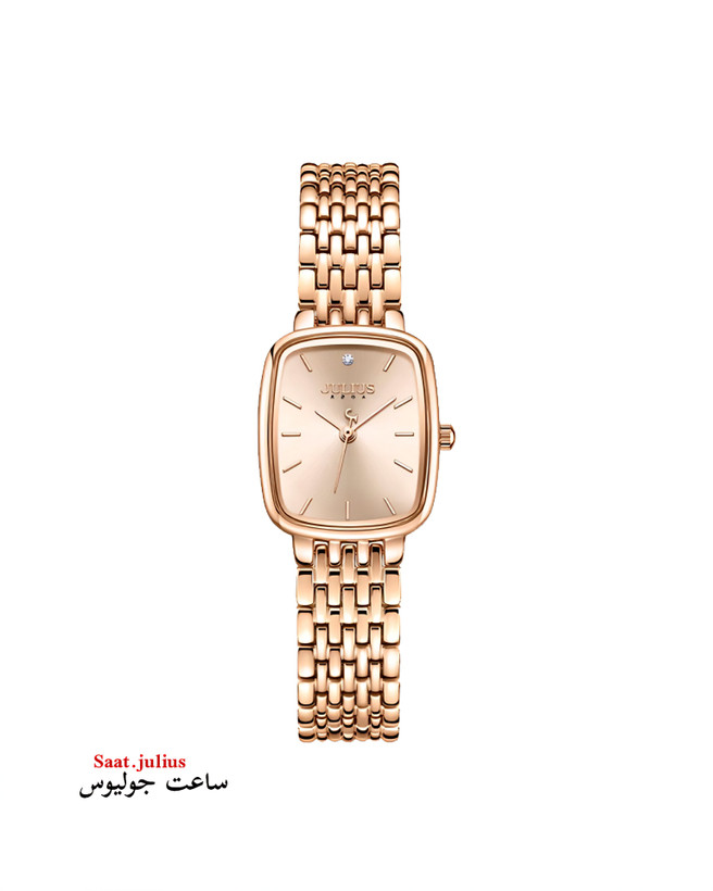 ساعت جولیوس زنانه چهارگوش فلزی مدل JA-1349C