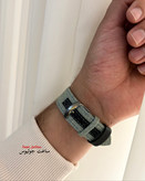 ساعت جولیوس مردانه چهار گوش بند چرم مدل JAH-123C