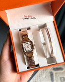 ساعت جولیوس زنانه چهار گوش فلزی مدل JA-1546D