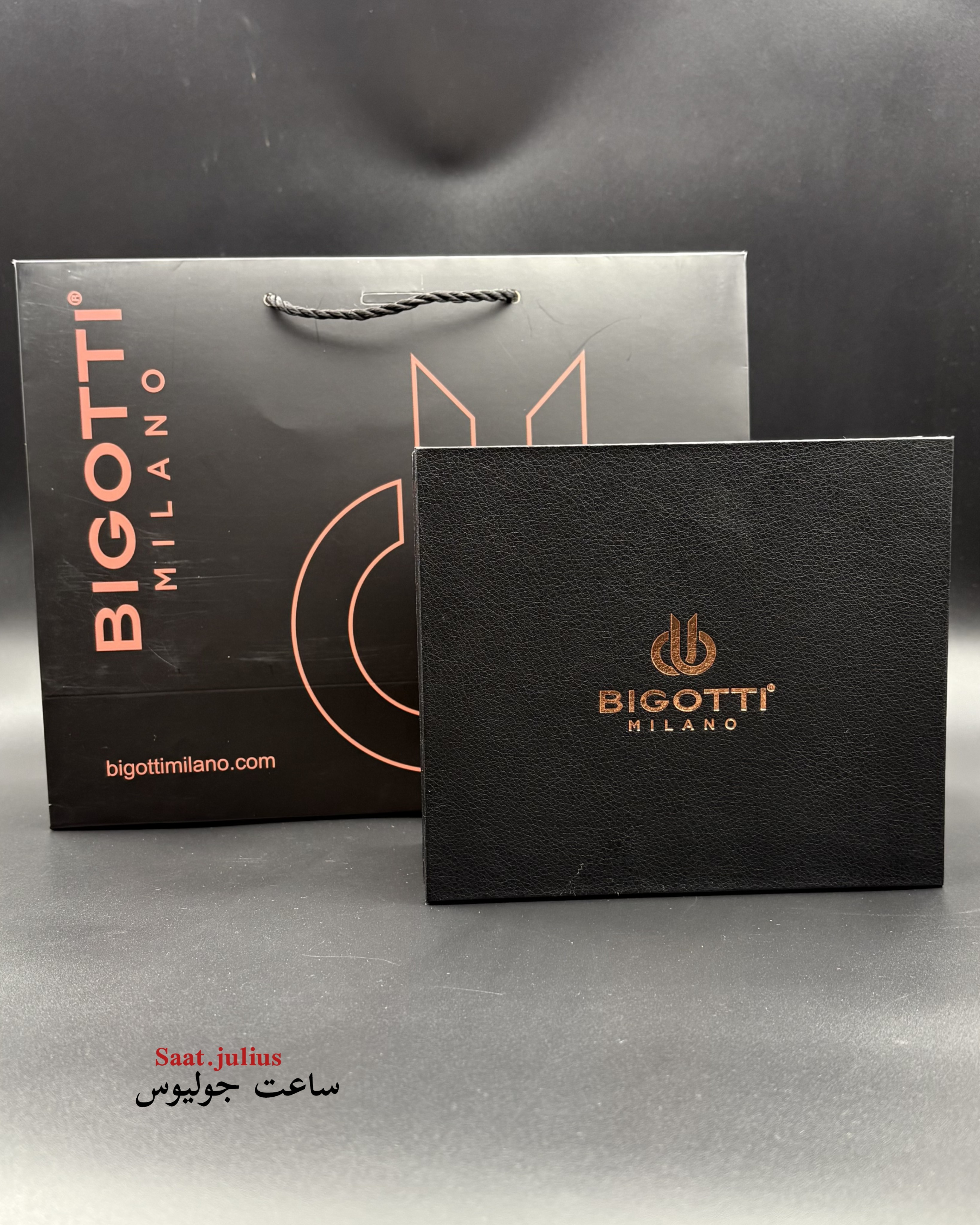 ساعت مردانه بیگوتی فلزی مدل BG.1.10695-3