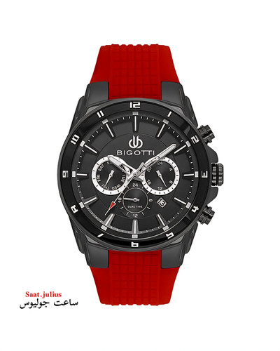 ساعت مردانه بیگوتی بند سیلیکونی مدل BG.1.10648-6