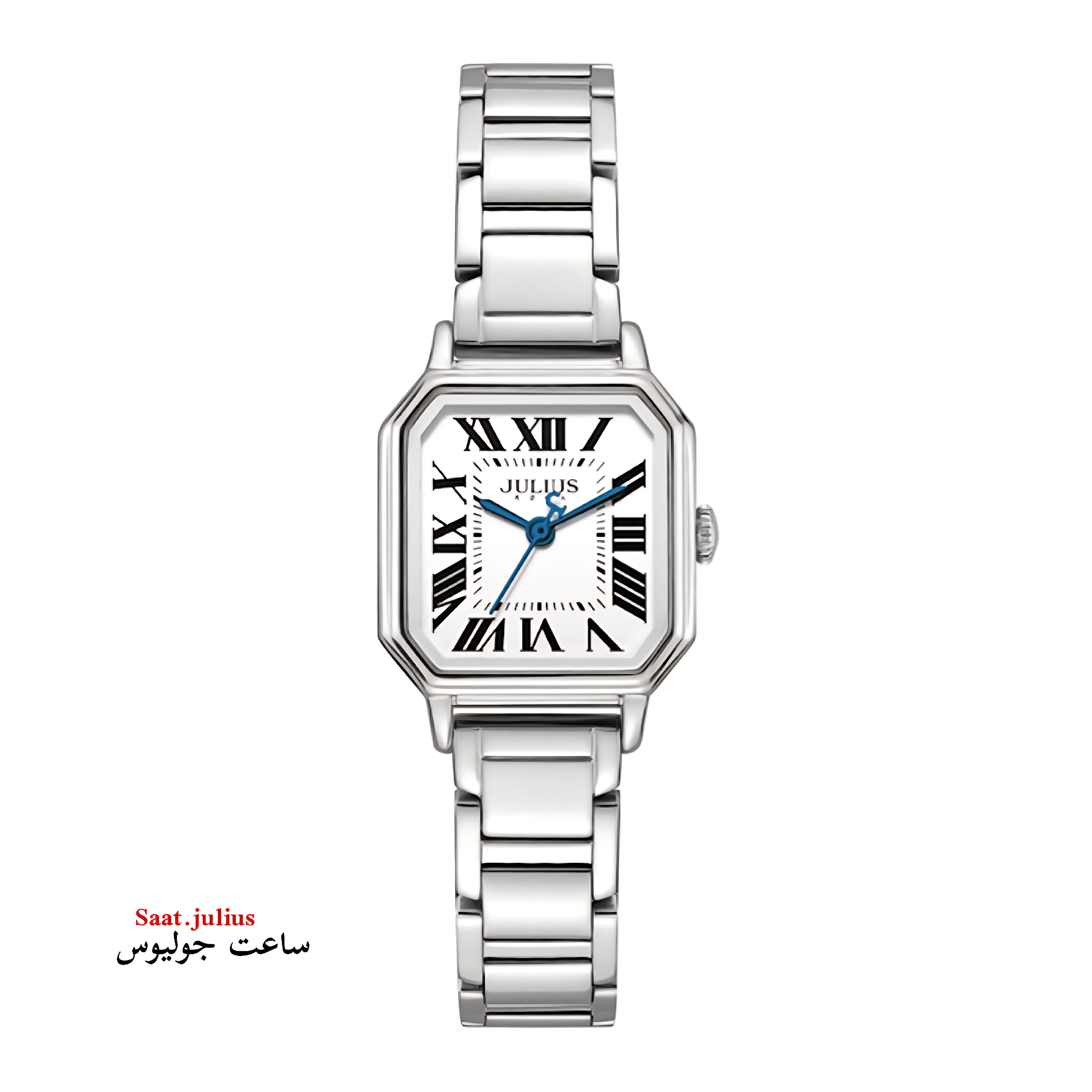 ساعت جولیوس زنانه فلزی چهار گوش مدل JA-1546A