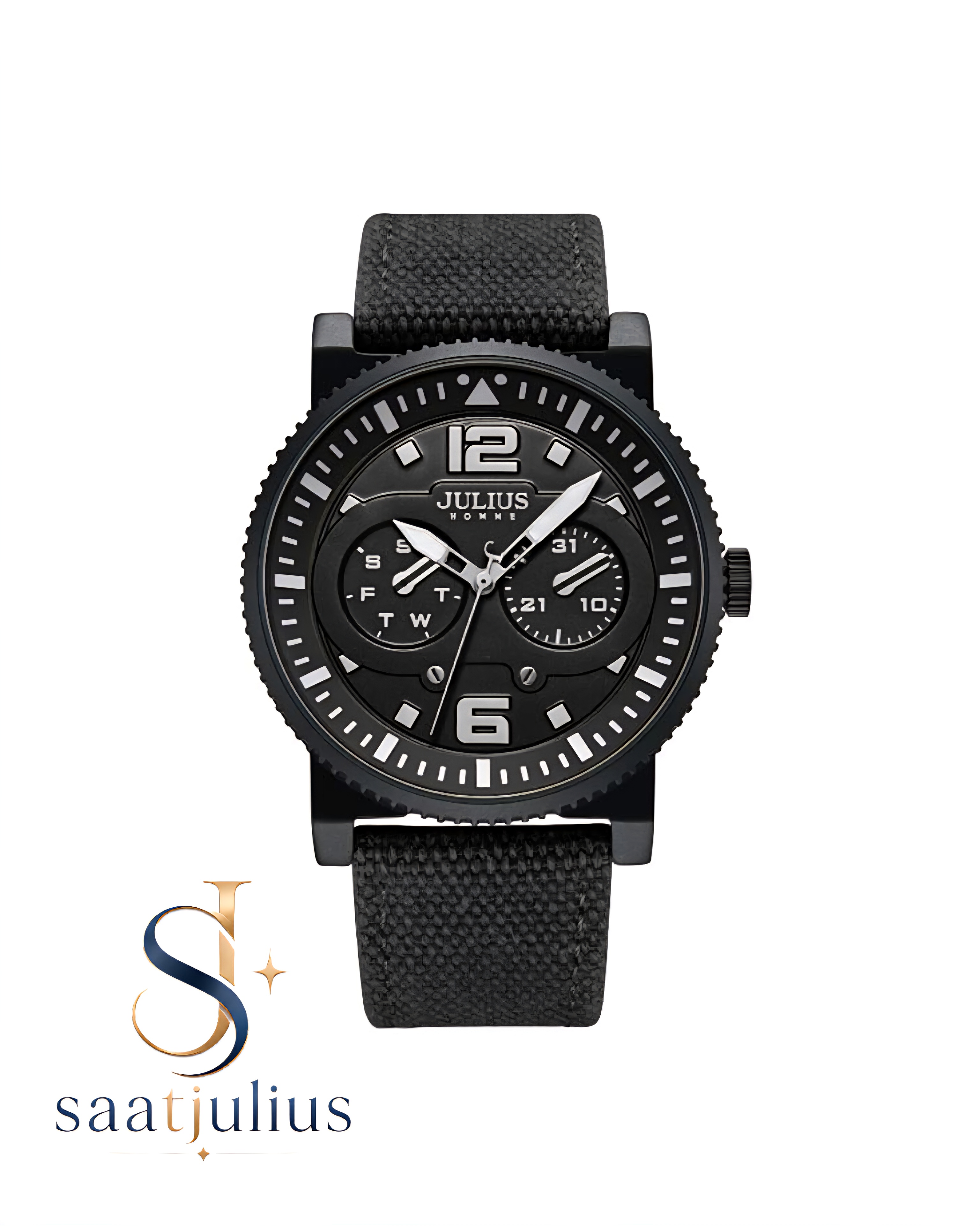 ساعت جولیوس مردانه سه موتور مدل JAH-115D