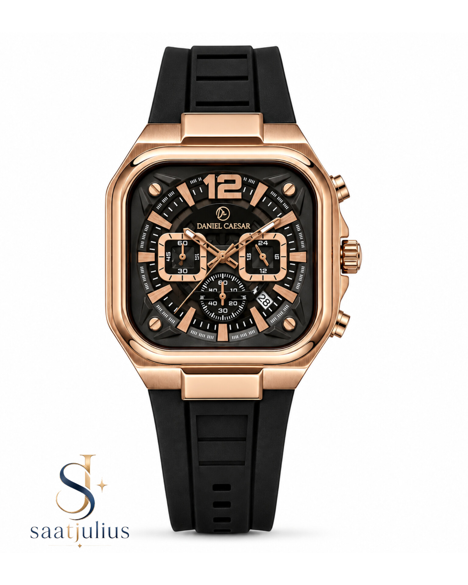 ساعت دنیل سزار مردانه سیلیکونی مدل DC1288G